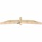 Ekena Millwork Bellingham Rough Sawn Timber Gable Bracket, Douglas Fir, 96"W x 20"H x 6"D x 6"F, 5/12 Pitch GBW096X20X0606BEL00RDF - alternate 5